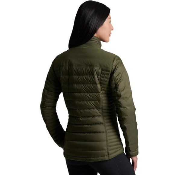 Kuhl Spyfire Jacket Thermal  800 goose down W's L Gray Puffer MSRP$259 - Picture 17 of 17